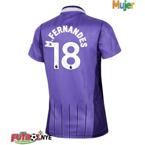 Camiseta Tottenham Hotspur Mateus Fernandes #18 Tercera Equipación para mujer 2026-27 manga corta